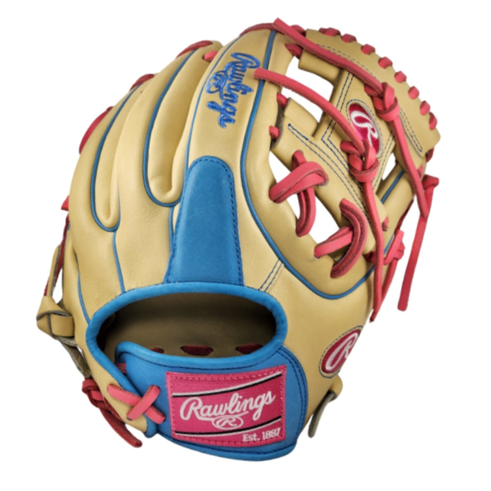 Rawlings Custom PRO312U-2 11.25" Infielders Glove - Cotton Candy