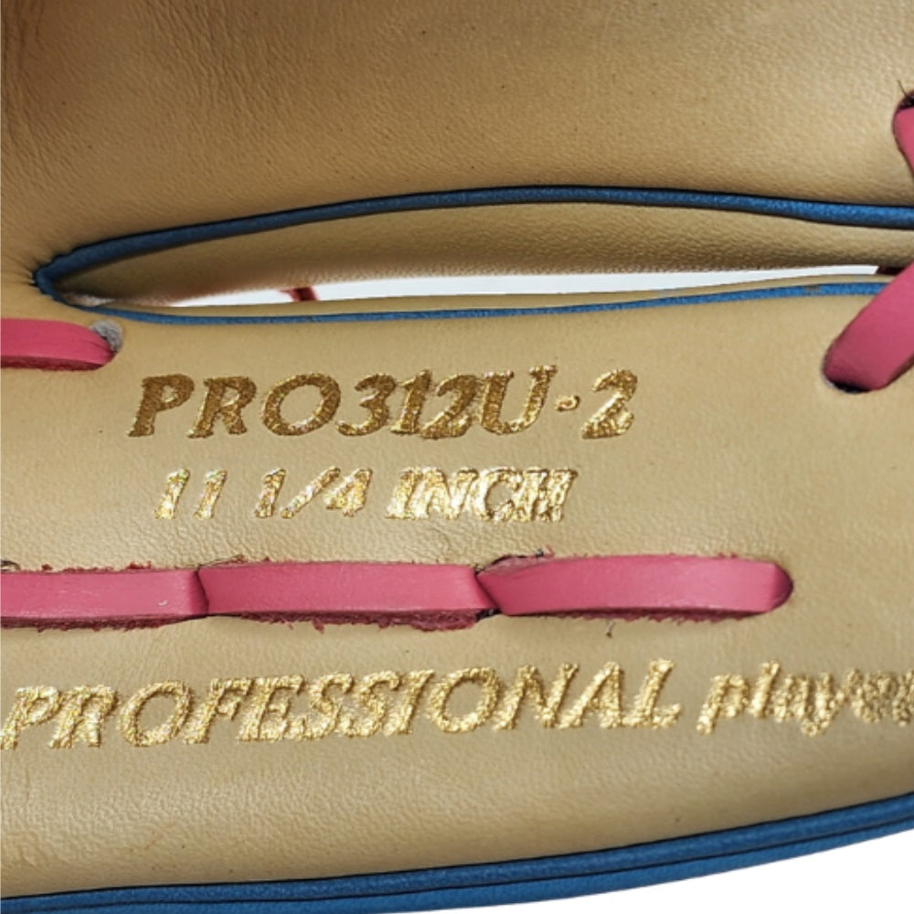 Rawlings Custom PRO312U-2 11.25" Infielders Glove - Cotton Candy