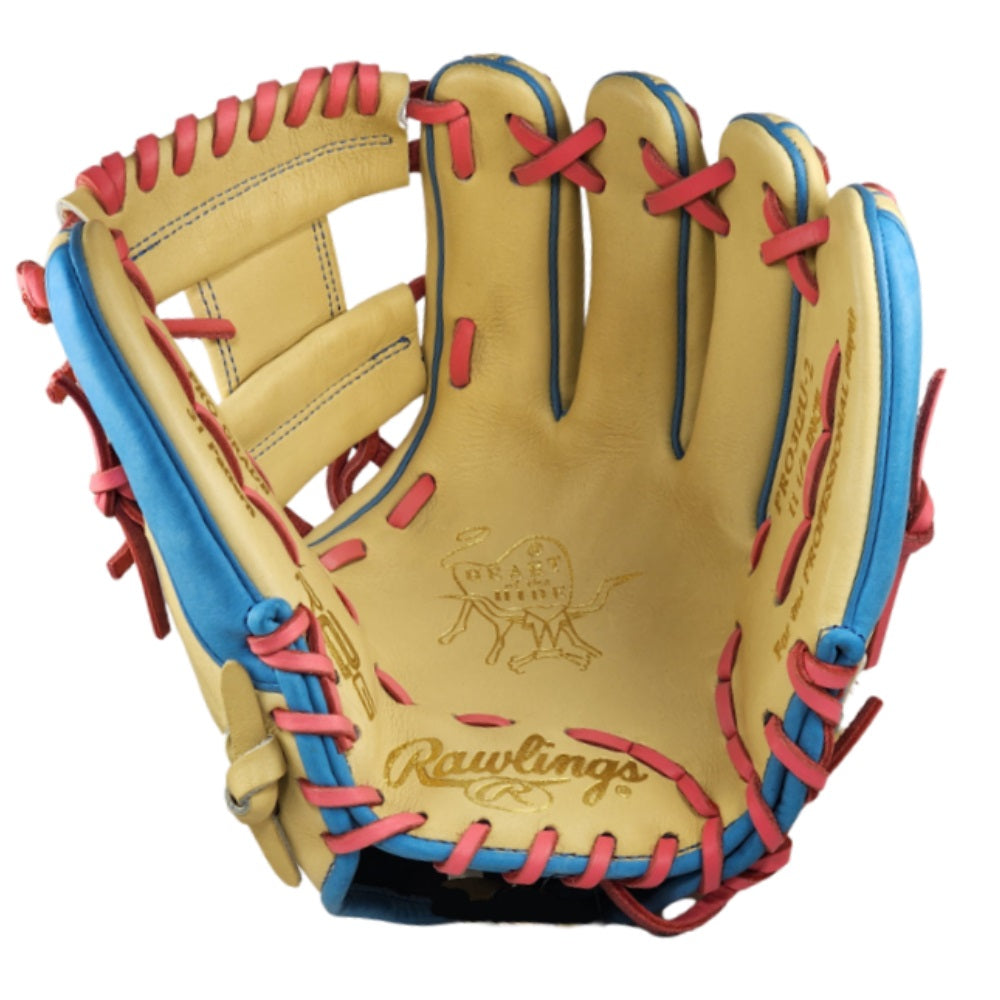 Rawlings Custom PRO312U-2 11.25" Infielders Glove - Cotton Candy