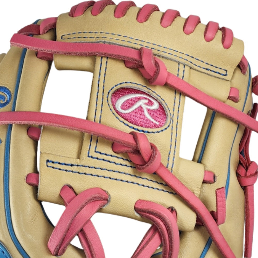 Rawlings Custom PRO312U-2 11.25" Infielders Glove - Cotton Candy