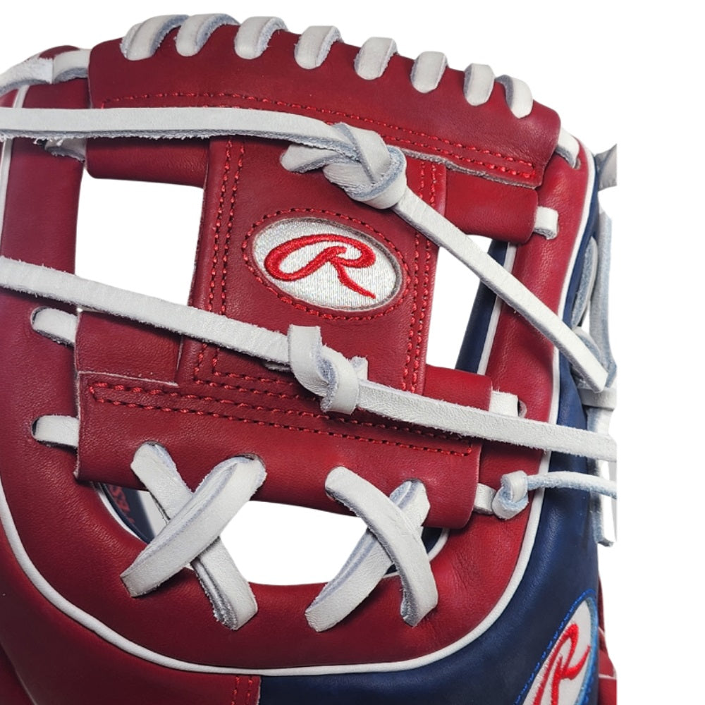 Rawlings Custom 11.25" Heart of the Hide Infield Glove - Royal/Red: PRO312U-2