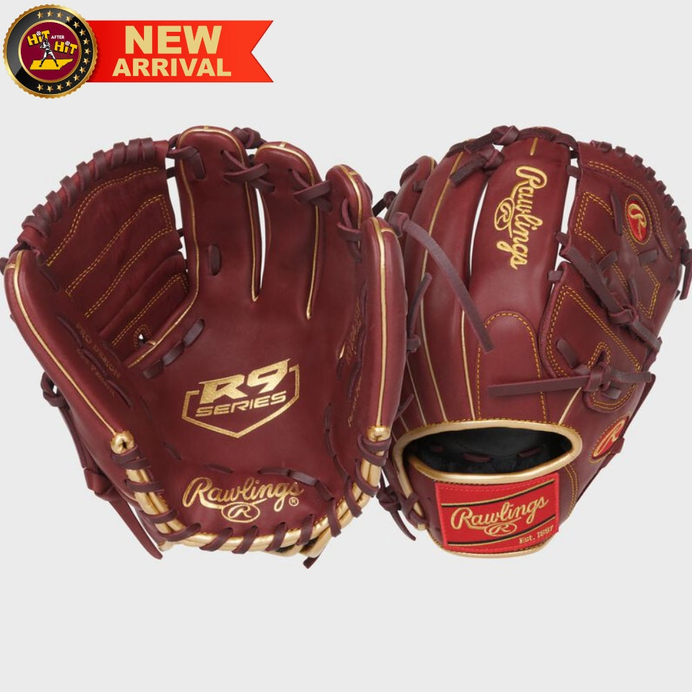 Rawlings R9 12" Infield/Pitcher's Baseball Glove: R9206-9SH