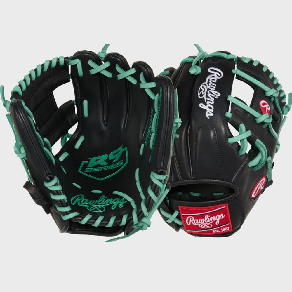 Rawlings R9 Series 11-inch Baseball Glove: R9110U-2BM