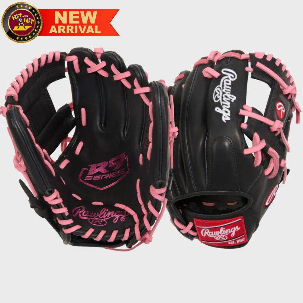 Rawlings R9 Series 11.25" Contour Baseball Glove: R91125U-2BP