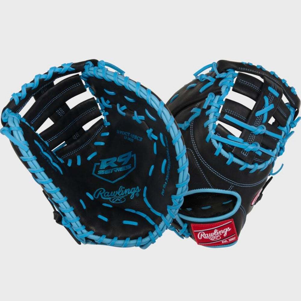 Rawlings R9 Series 13-Inch 1st Base Mitt: R9DCT-10CBC