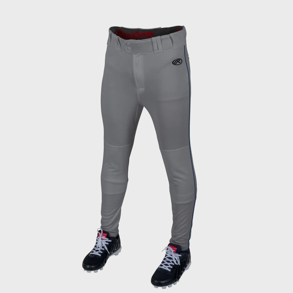Rawlings Youth Launch Gray/Navy Jogger Style Pants: YLNCHJGP