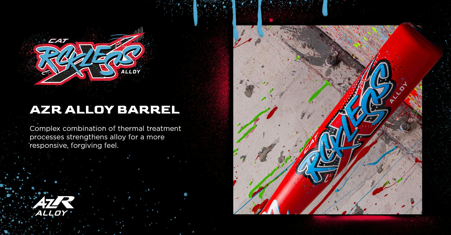 2026 Marucci (-11) CATX RCKLESS USA Baseball Bat: MSBCR11USA