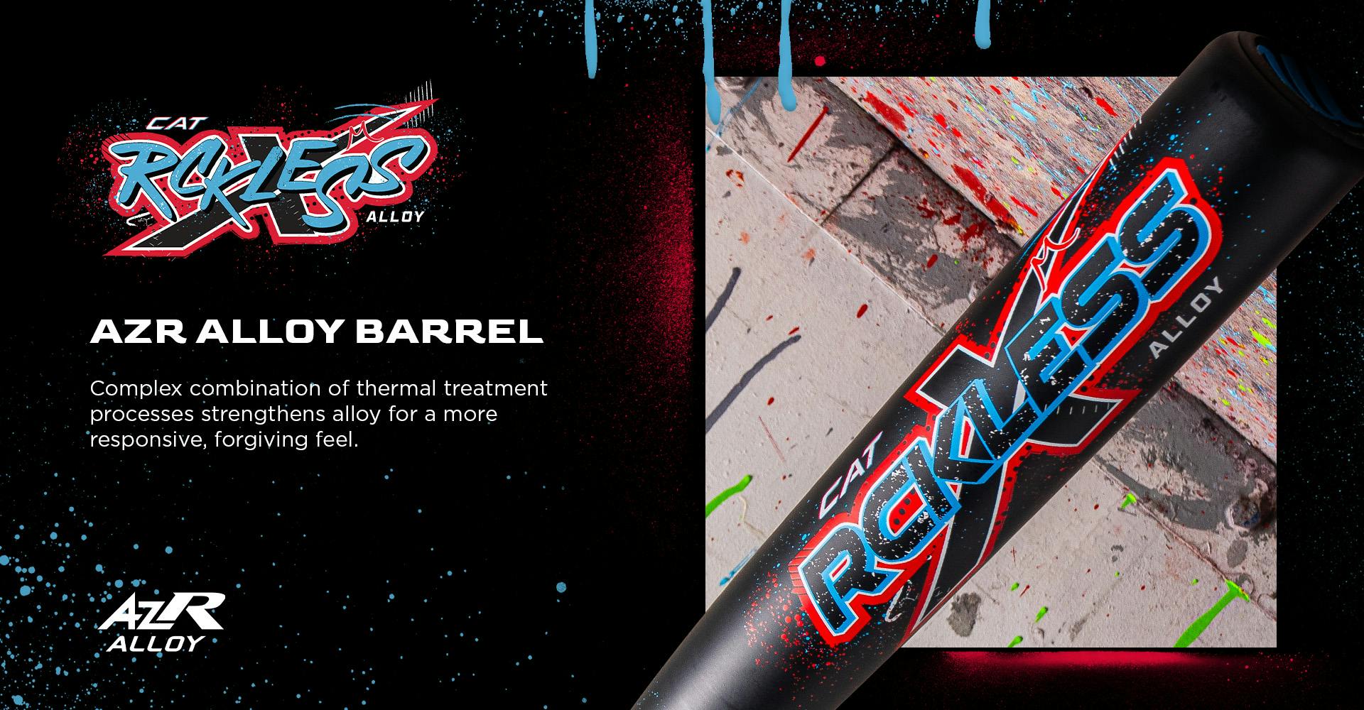 Marucci CATX (-8) RCKLESS USSSA Baseball Bat: MSBCR8