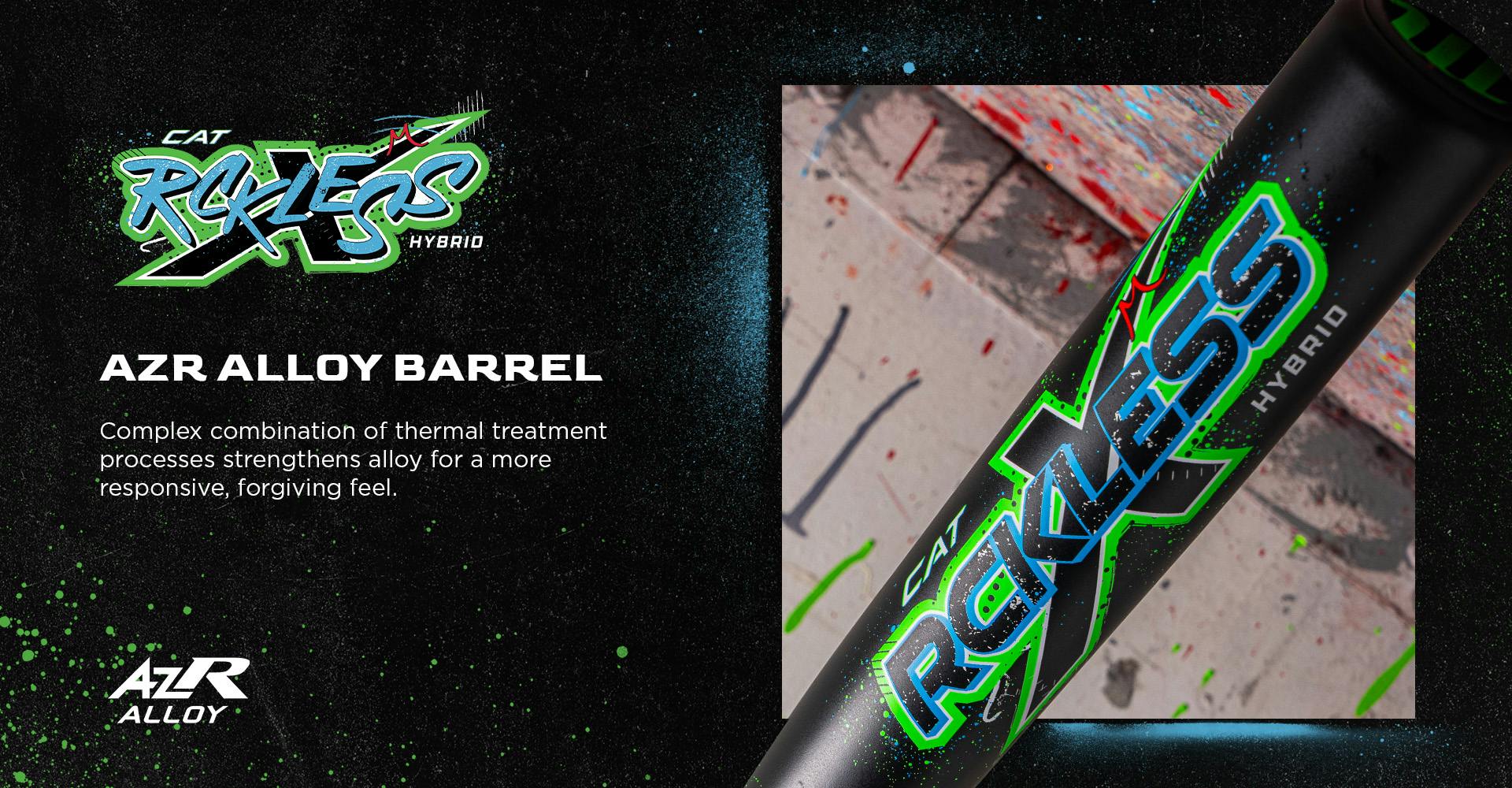 Marucci CATX (-8) RCKLESS Hybrid USSSA Baseball Bat: MSBCRH8