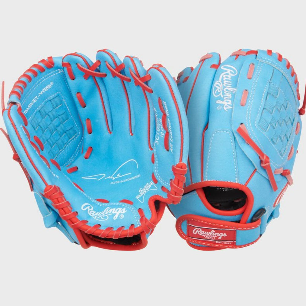 Rawlings Sure Catch 10-Inch Jacob deGrom Signature Youth Glove: SC100JDCB
