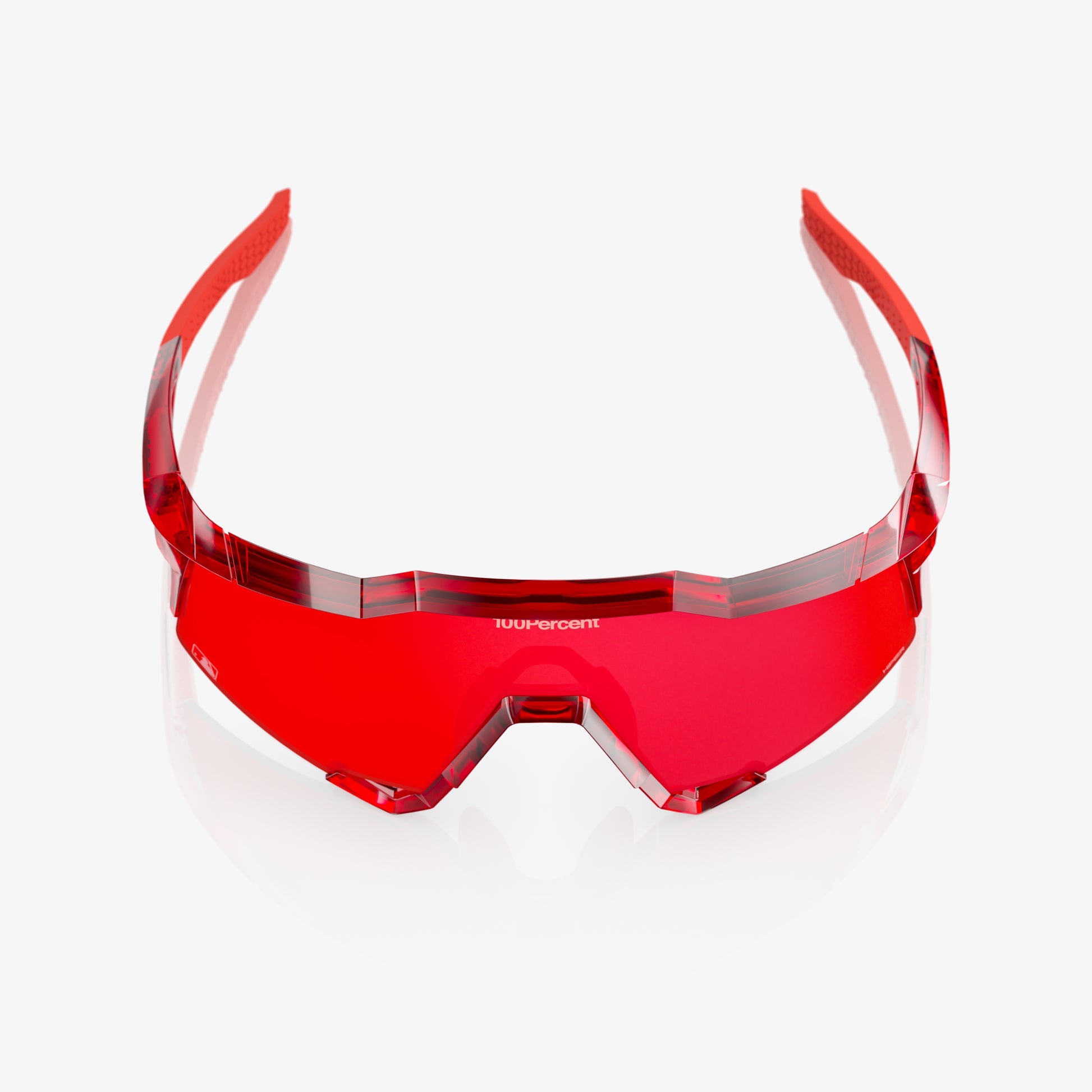 100% SPEEDCRAFT® MLB Authentic Polished Translucent Red HiPER® Fire Red Mirror Lens 60007-10066