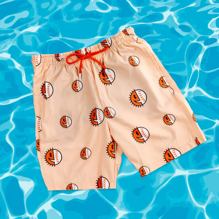 Baseballism Sunny Days Cage Trunks - Youth