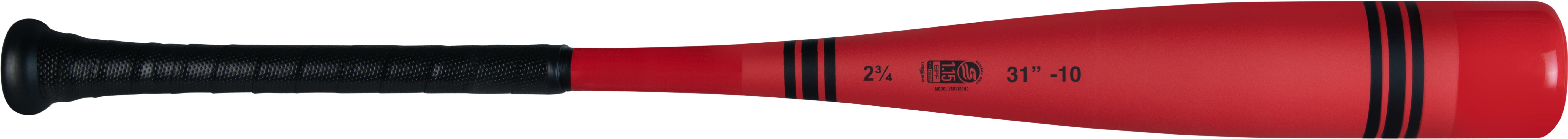 Victus Red Crayon-10 USSSA Baseball Bat: VSBVIB10C-R