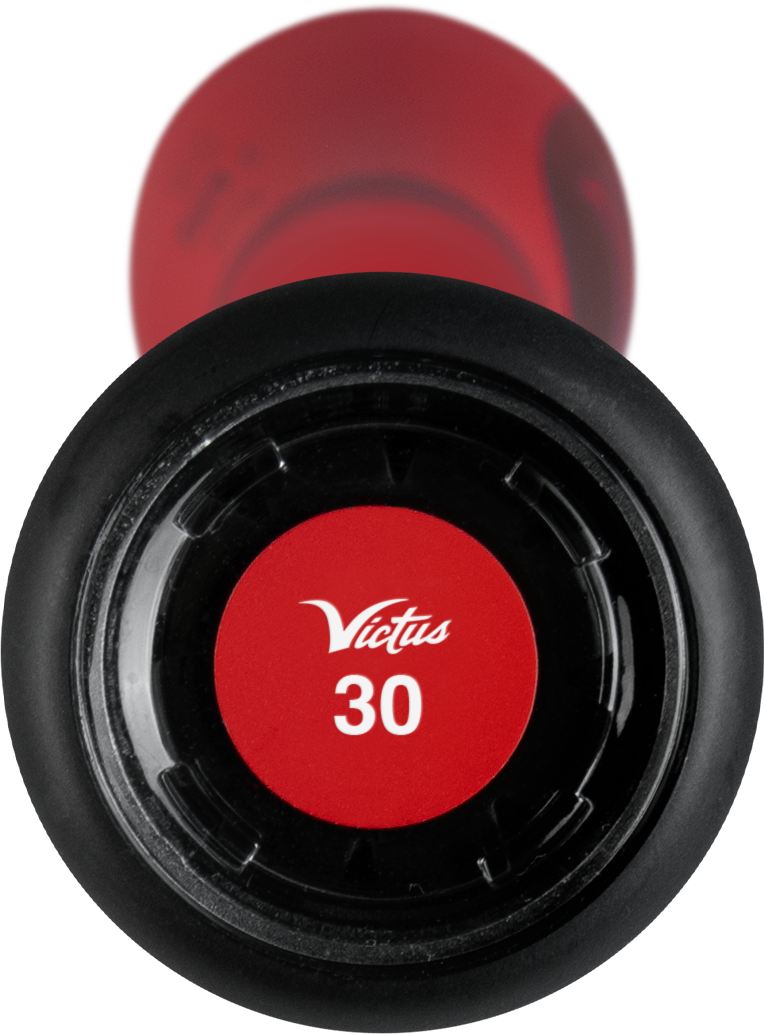 Victus Red Crayon-10 USSSA Baseball Bat: VSBVIB10C-R