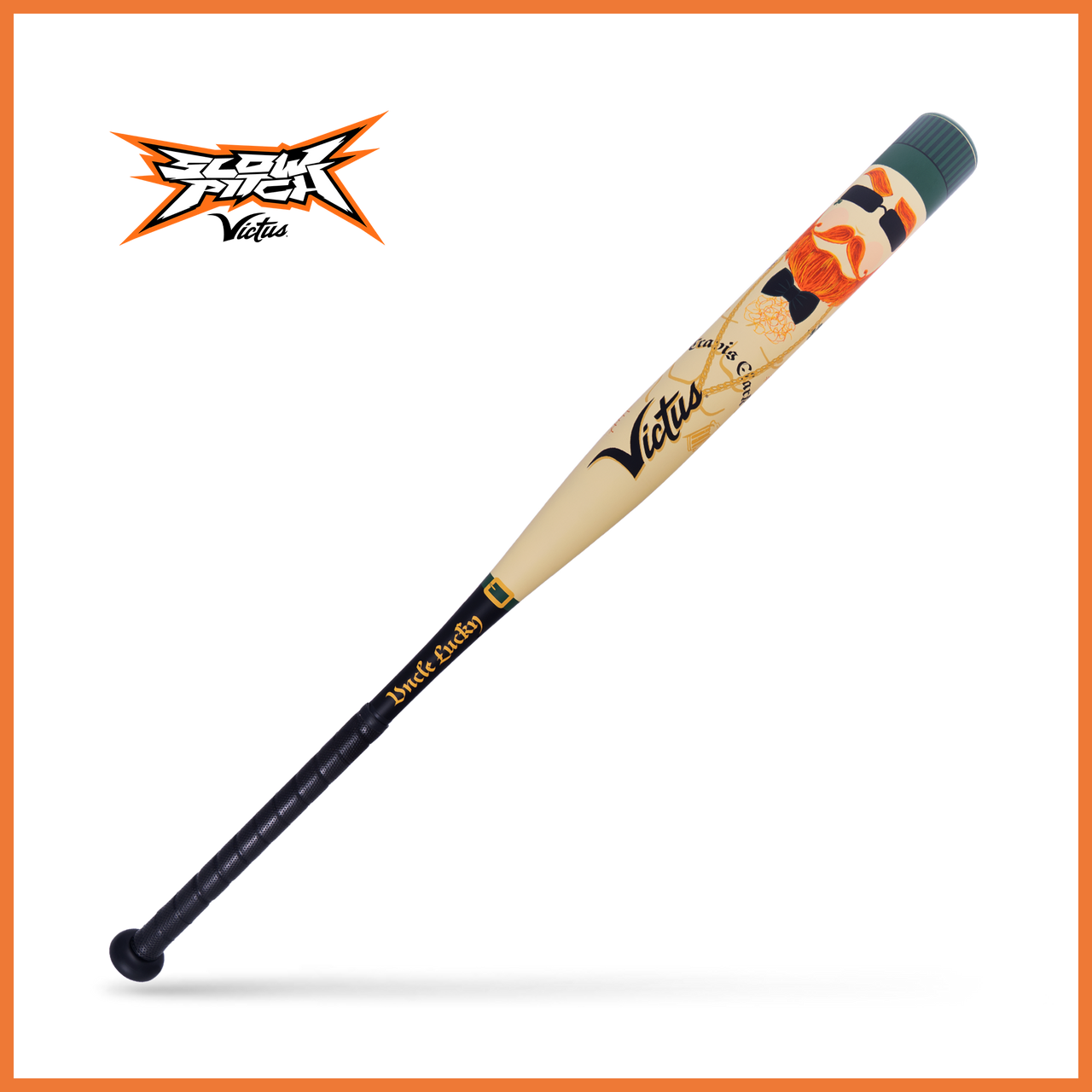 Victus Uncle Lucky SSUSA Travis Clark 12.5" Endloaded Senior Slow Pitch Softball Bat: VSPUL1YSTC