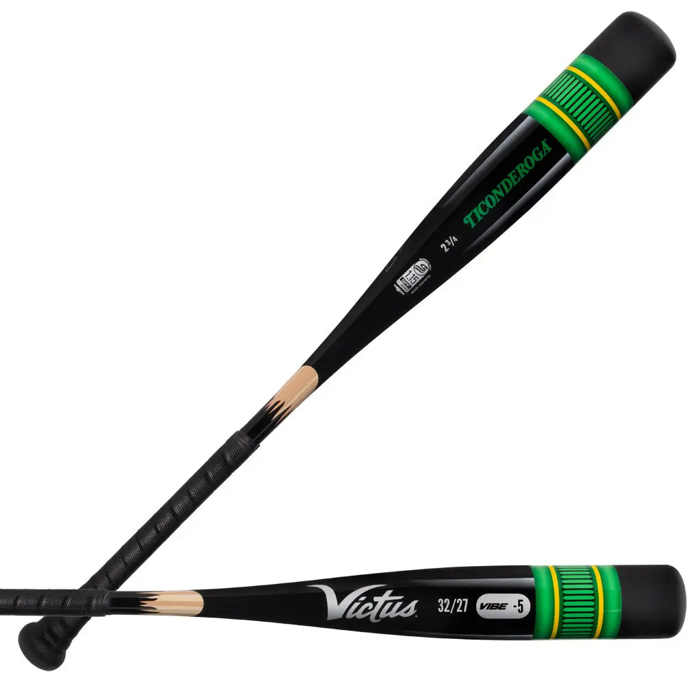 Victus Vibe Black Pencil -5 USSSA Baseball Bat: VSVIBPB5