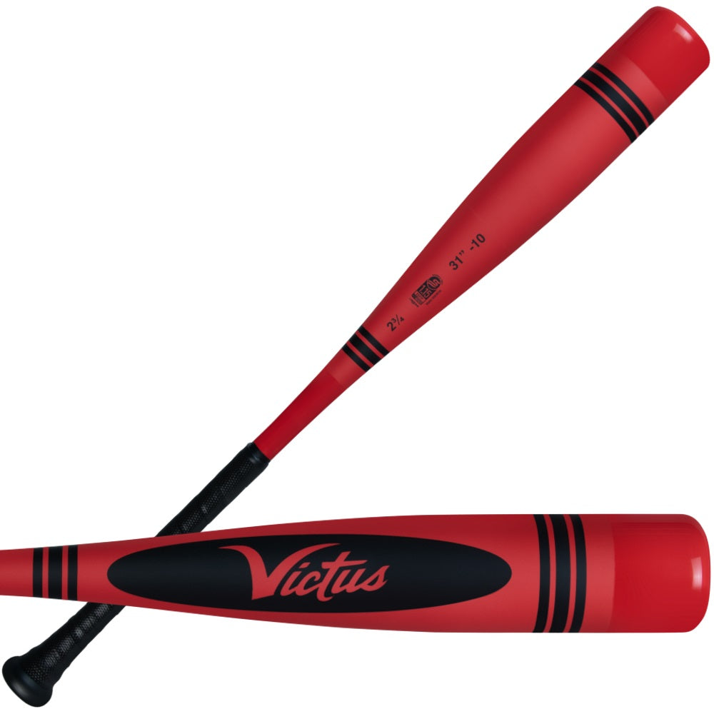 Victus Red Crayon-10 USSSA Baseball Bat: VSBVIB10C-R