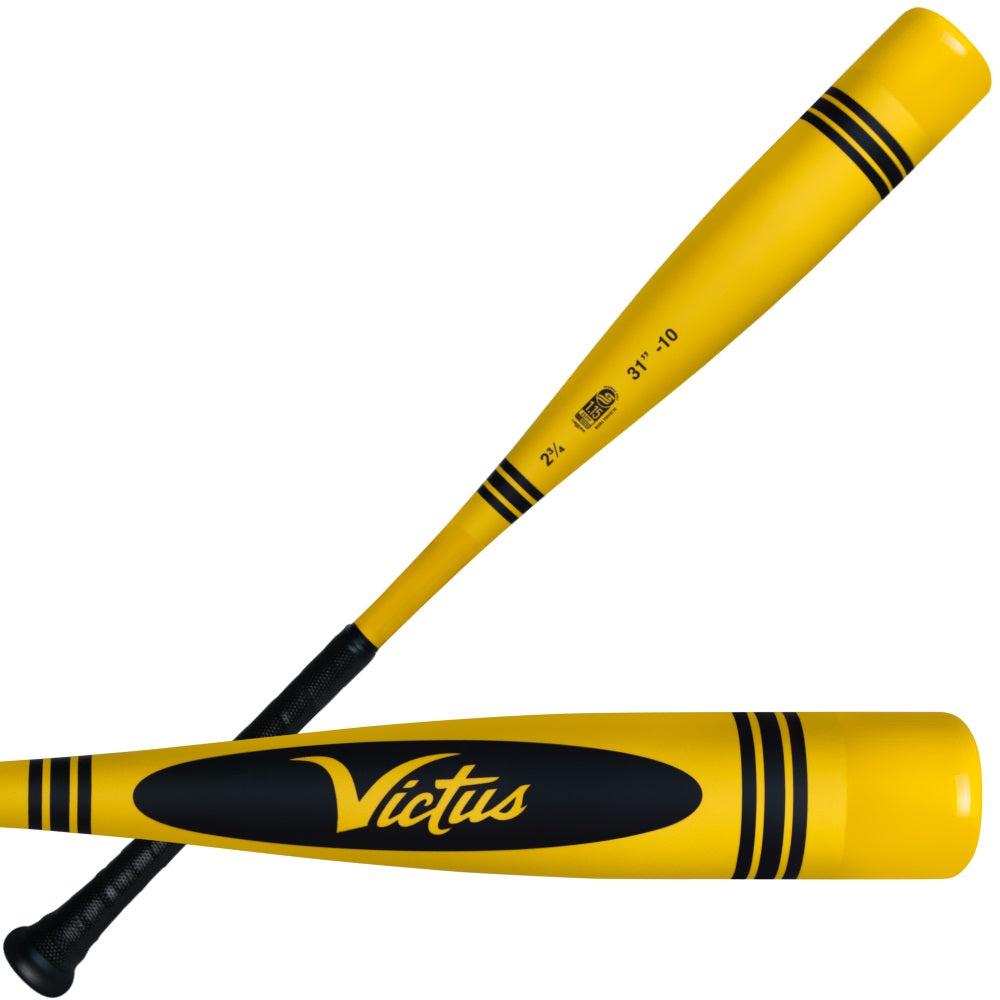 Victus Yellow Crayon-10 USSSA Baseball Bat: VSBVIB10C-YL