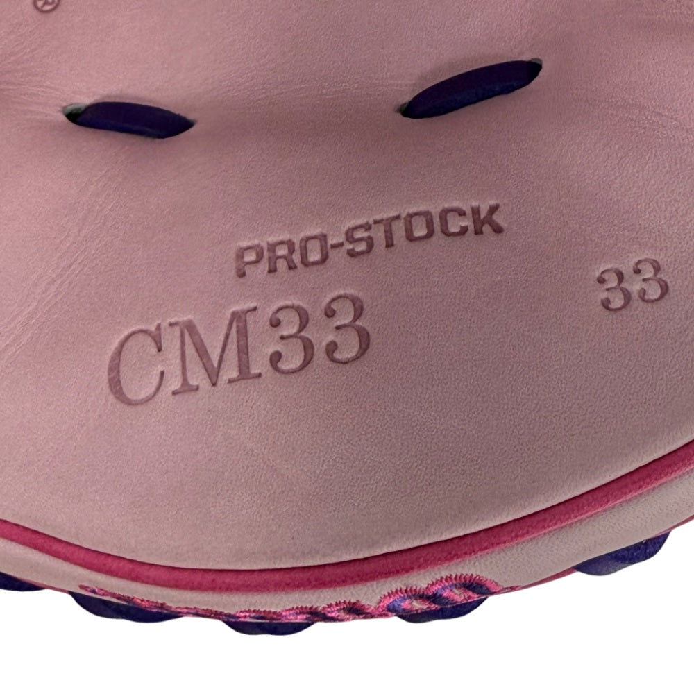 Wilson Custom A2000 Lavender, Pink, and Purple CM33 33" Catcher's Mitt