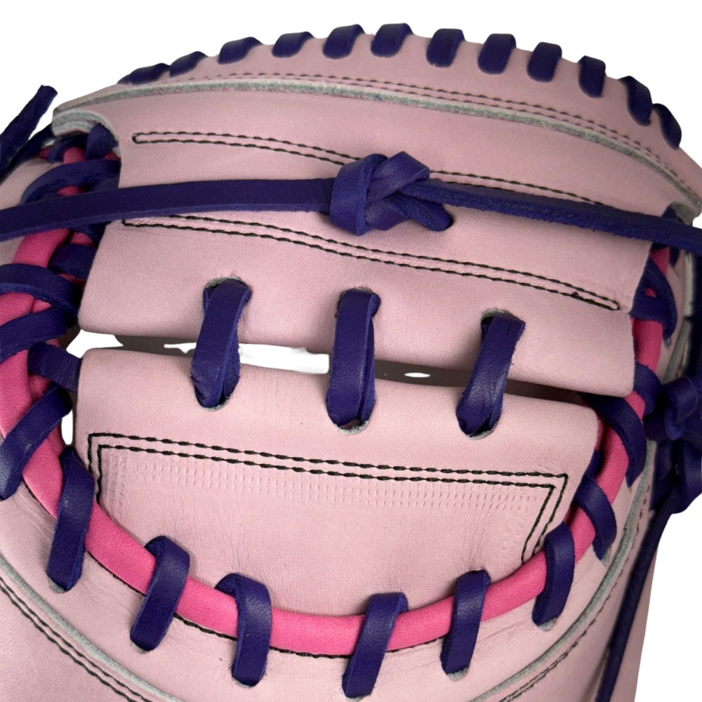 Wilson Custom A2000 Lavender, Pink, and Purple CM33 33" Catcher's Mitt