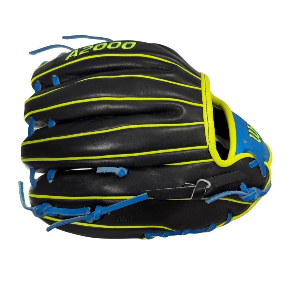 Wilson Custom Black and Autism Blue A2000 PF88 11.25” Infield Baseball Glove