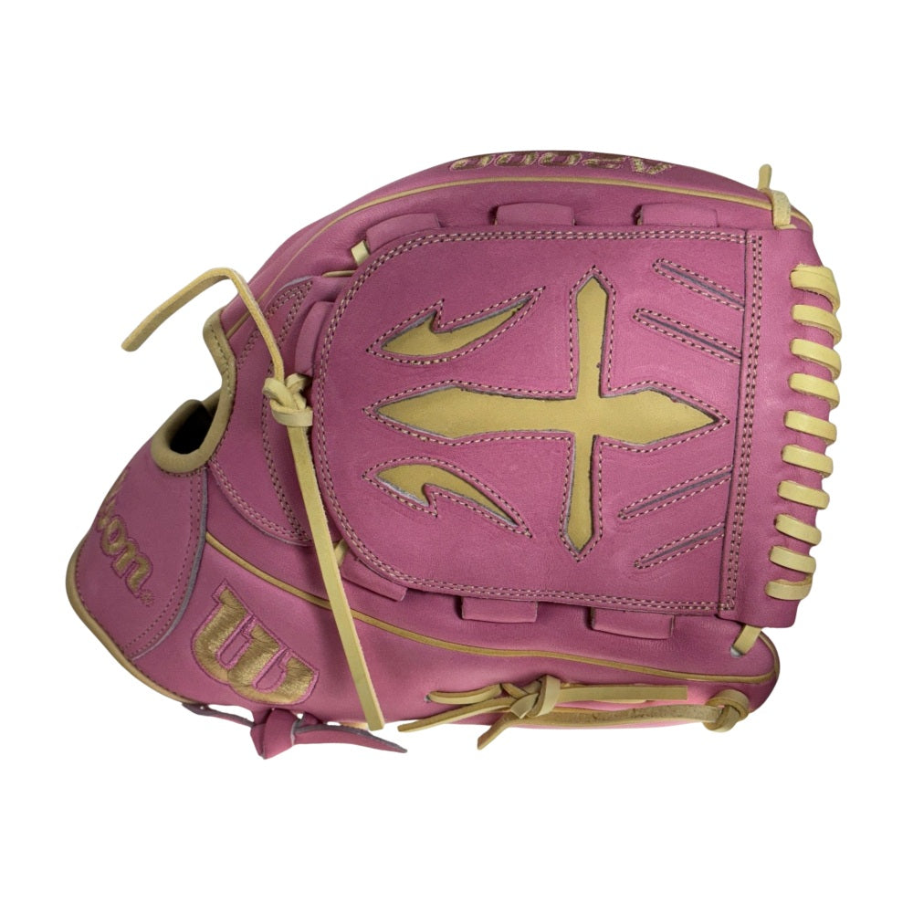 Wilson Custom A2000® B23 Pink and Blonde 12” Pitcher’s Baseball Glove