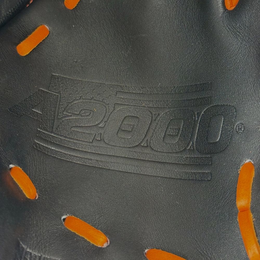 Wilson Custom A2000® B23 Orange and Black 12” Pitcher’s Baseball Glove