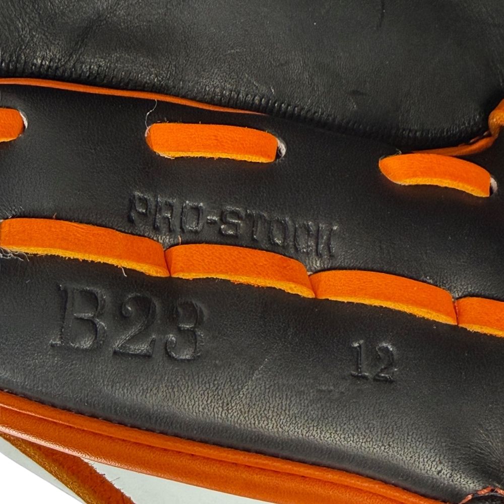 Wilson Custom A2000® B23 Orange and Black 12” Pitcher’s Baseball Glove