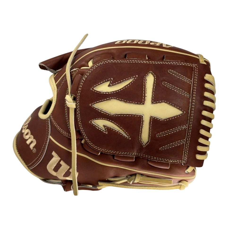 Wilson Custom A2000® B23 Walnut and Blonde 12” Pitcher’s Baseball Glove