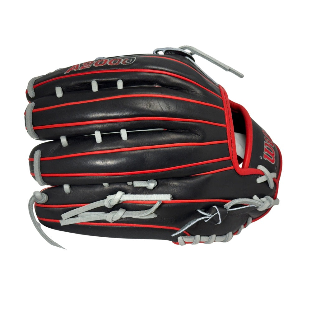 Wilson Custom A2000 1777 Black/Red/Gray 12.75" Outfield Glove