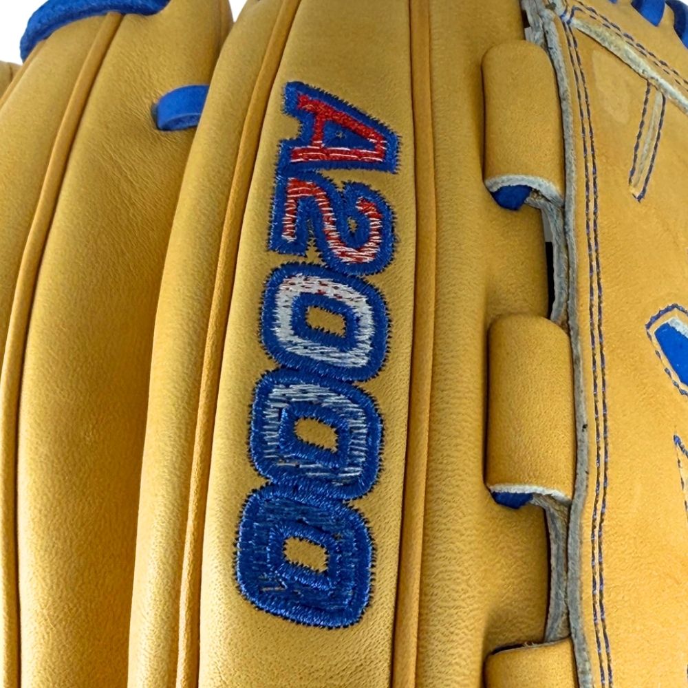 Wilson Custom A2000® B23 Vintage Tan and Royal 12” Pitcher’s Baseball Glove