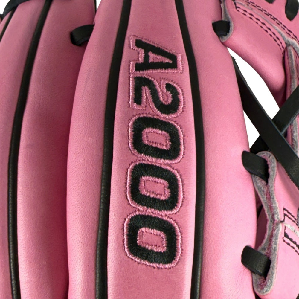 Wilson Custom A2000 1786 Pink and Black 11.5" Infield Glove