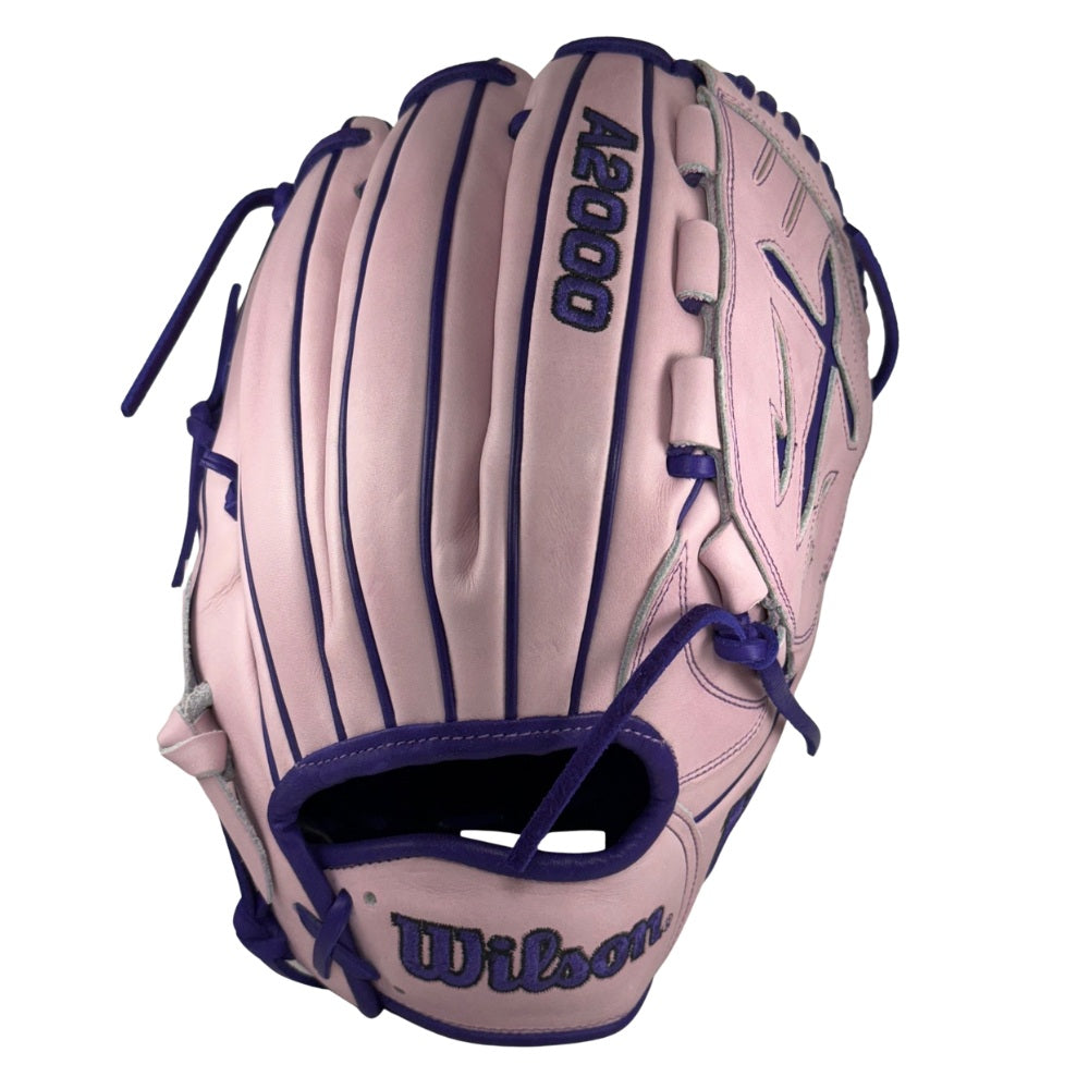 Wilson Custom A2000® B23 Lavender and Purple 12” Pitcher’s Baseball Glove