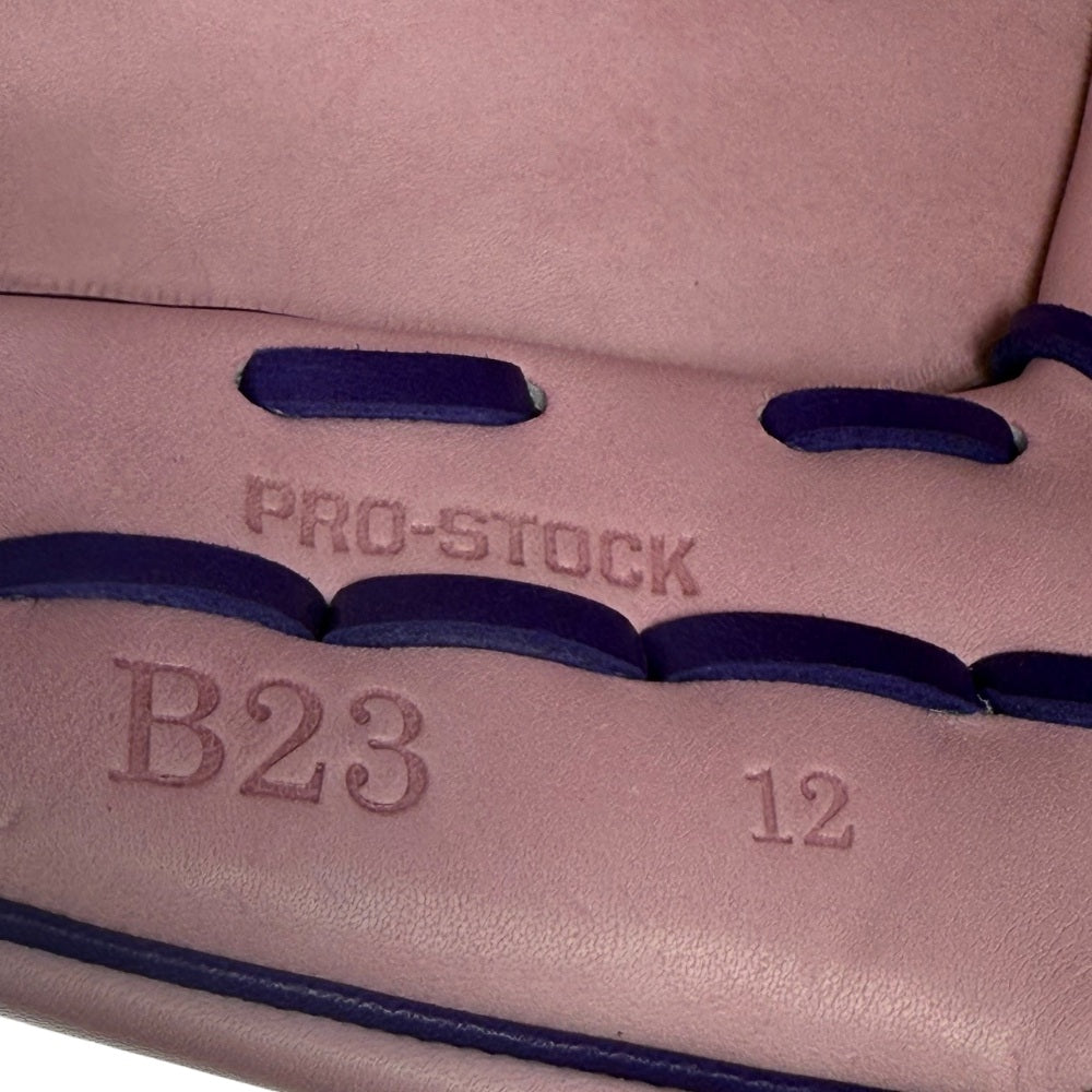 Wilson Custom A2000® B23 Lavender and Purple 12” Pitcher's Baseball Gl