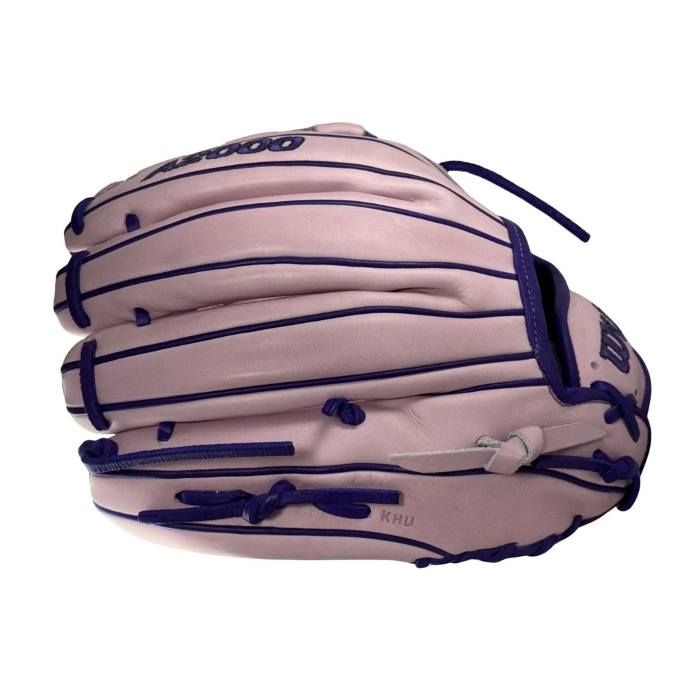 Wilson Custom A2000® B23 Lavender and Purple 12” Pitcher’s Baseball Glove