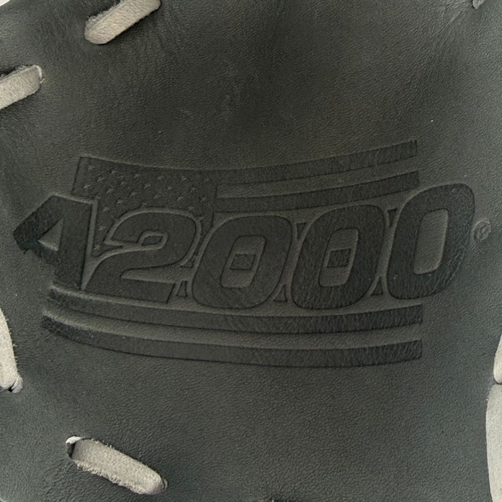 Wilson Custom Black and Coal A2000 1975 11.75" Infield Glove