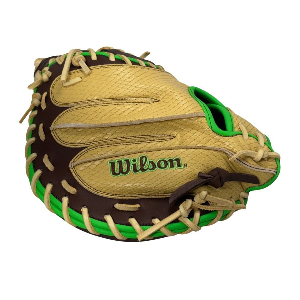 Wilson 2027 Custom A1000® CM33 Dubai 33” Baseball Catcher’s Mitt: WBG25101RT33