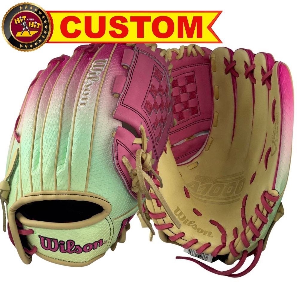 Wilson 2027 Custom A1000 P12 Fastpitch Glove: WBG25201RT12