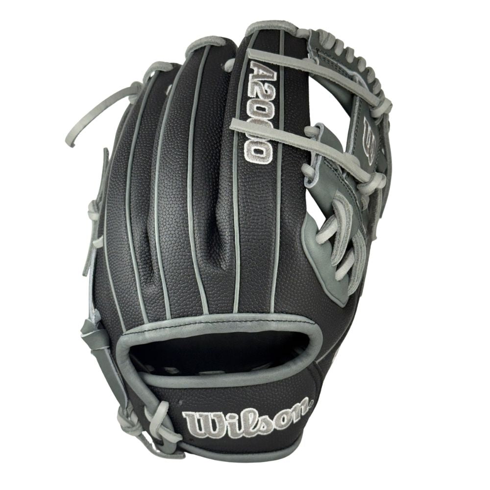 Wilson Custom Black and Coal A2000 1975 11.75" Infield Glove