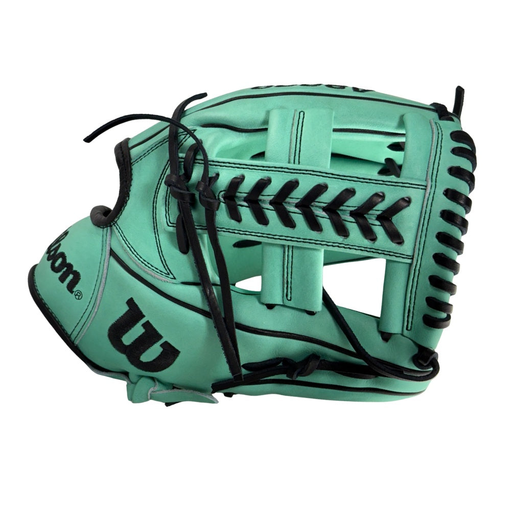Wilson Custom A2000® 1785 Seafoam and Black  11.75” Infield Baseball Glove