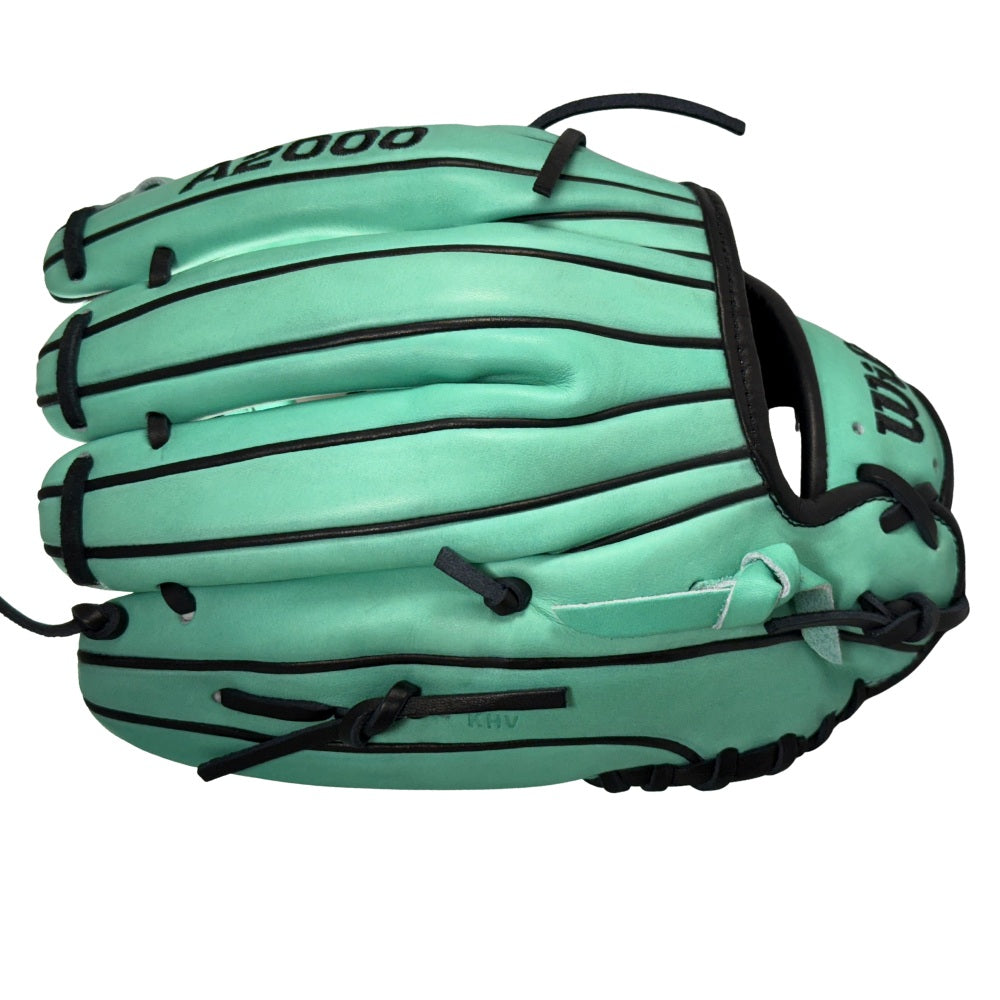 Wilson Custom A2000® 1785 Seafoam and Black  11.75” Infield Baseball Glove