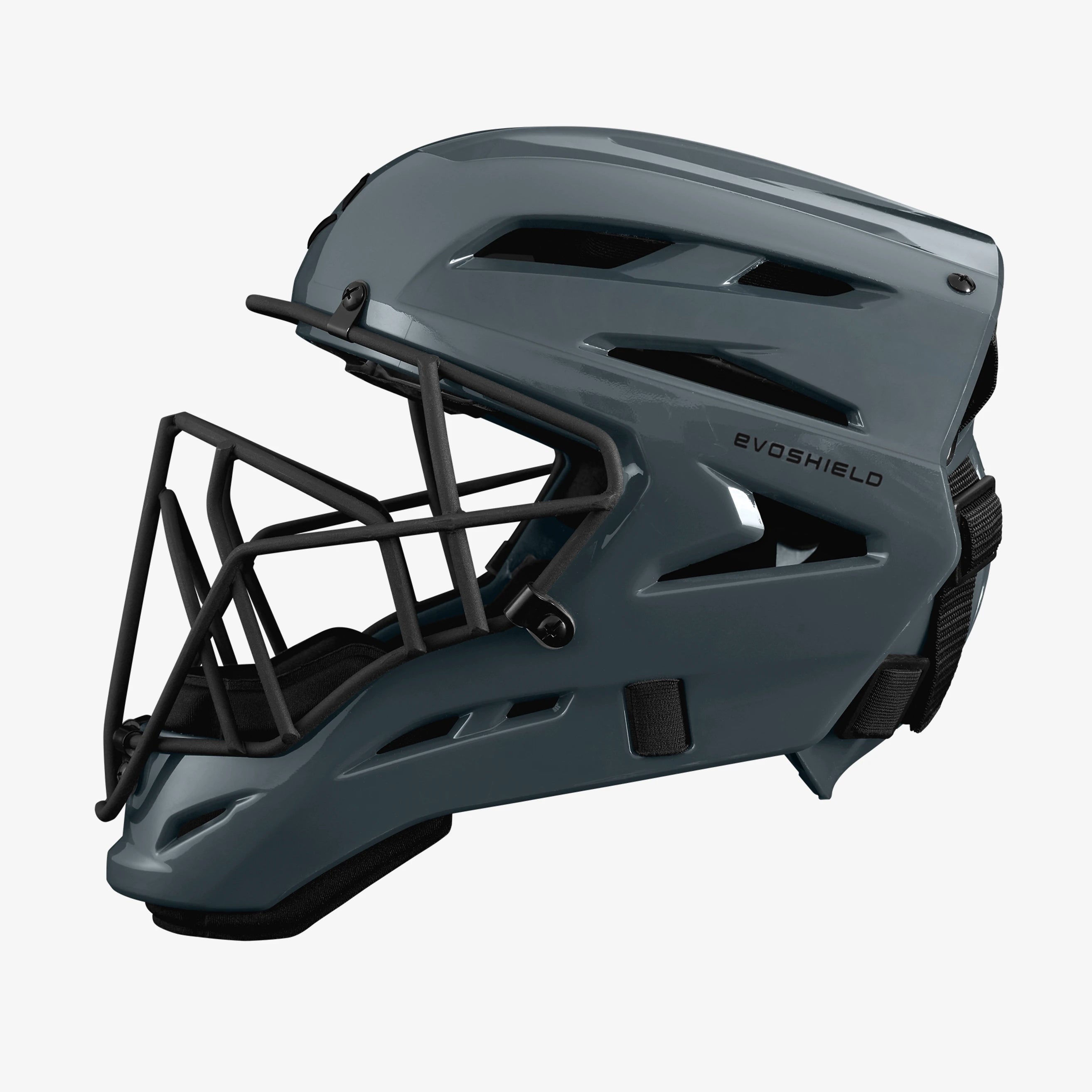 EvoShield - Pro-SRZ Charcoal Catcher's Helmet