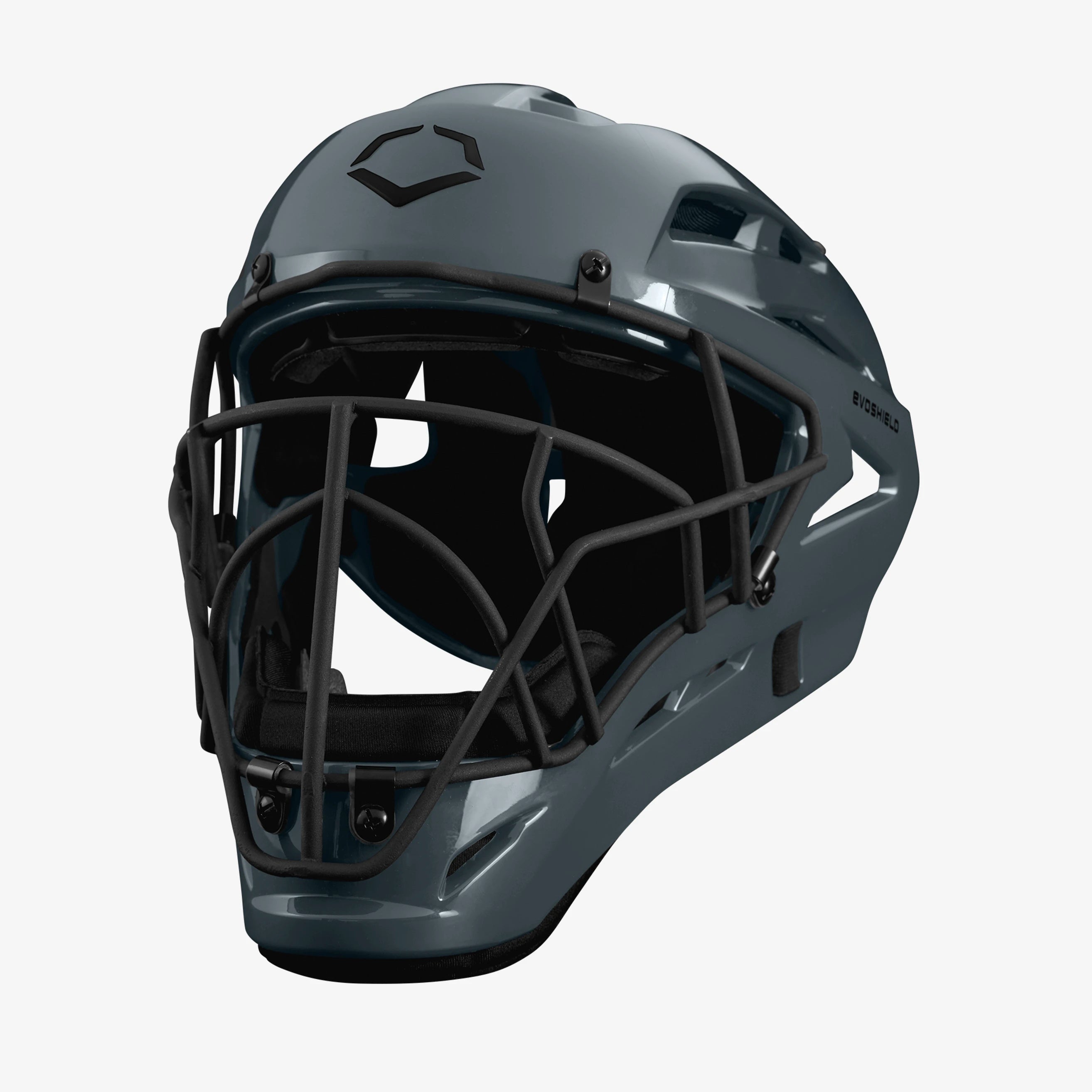 EvoShield - Pro-SRZ Charcoal Catcher's Helmet