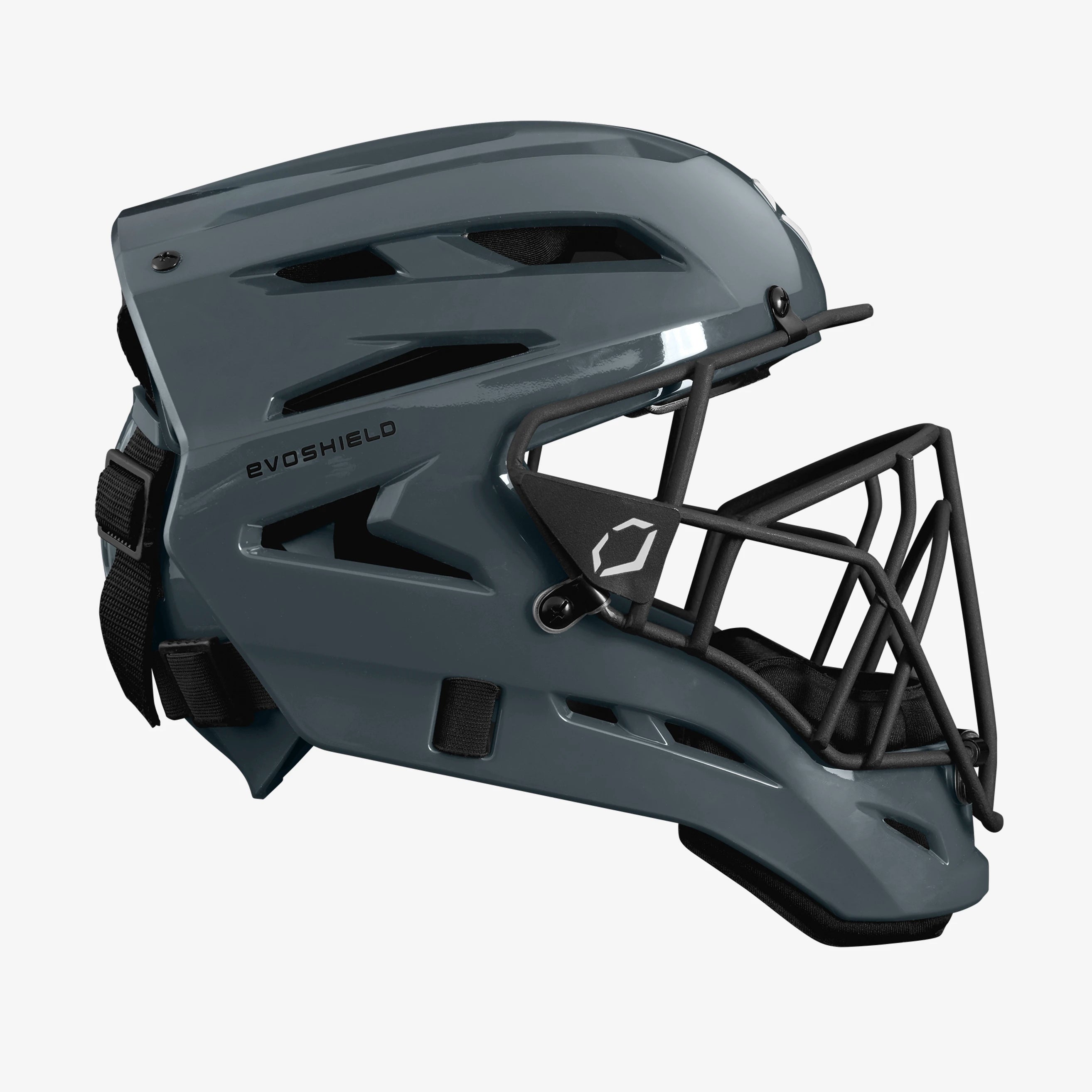 EvoShield - Pro-SRZ Charcoal Catcher's Helmet