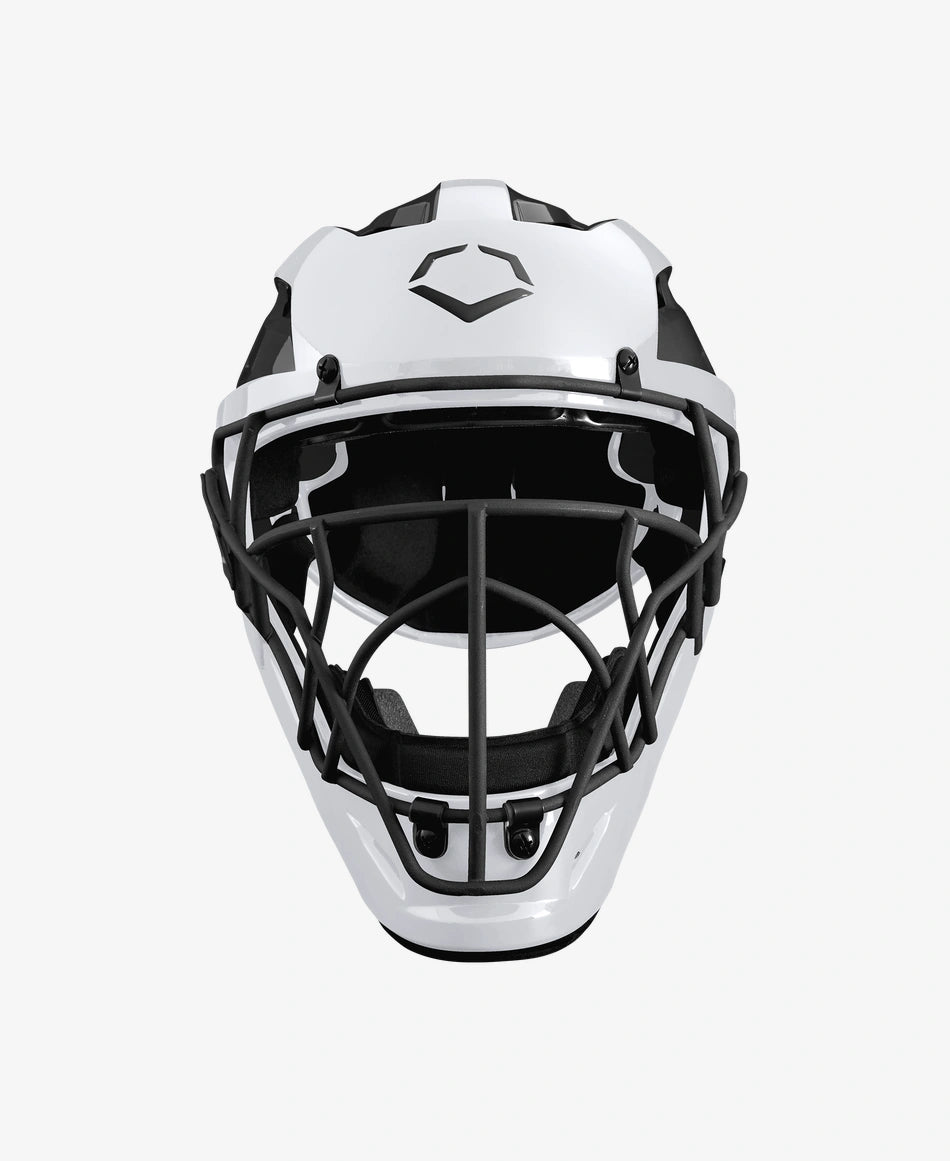 EvoShield Pro-SRZ White Catcher's Helmet: WB5708409