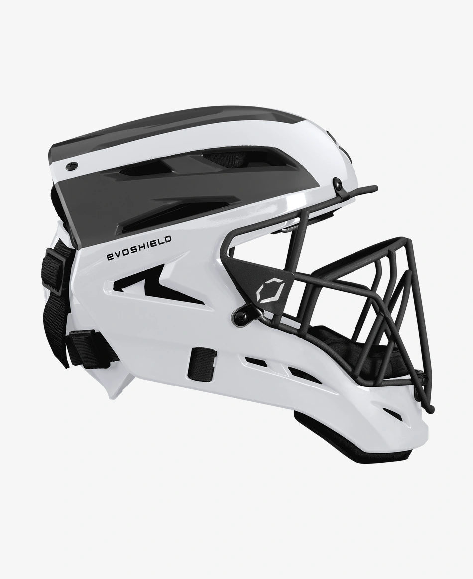 evoshield football helmet EvoShield Pro-SRZ White Catcher's Helmet: WB5708409