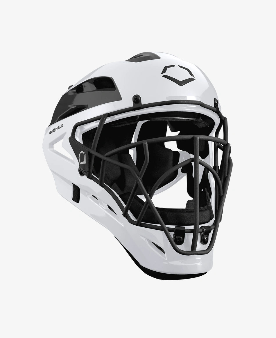 EvoShield Pro-SRZ White Catcher's Helmet: WB5708409