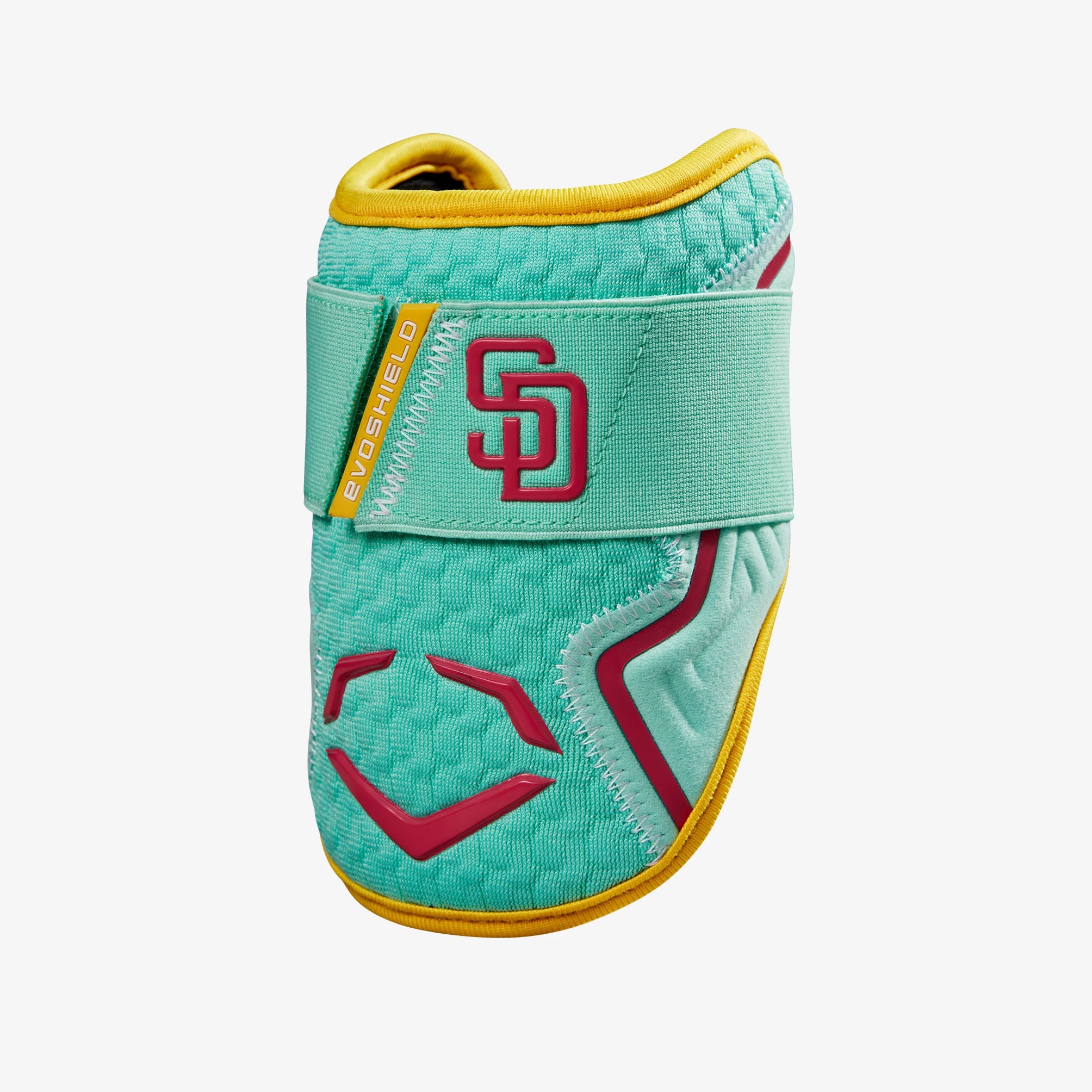EvoShield PRO-SRZ 2.0 ON FIELD COLLECTION BATTER'S ELBOW GUARD: PADRES