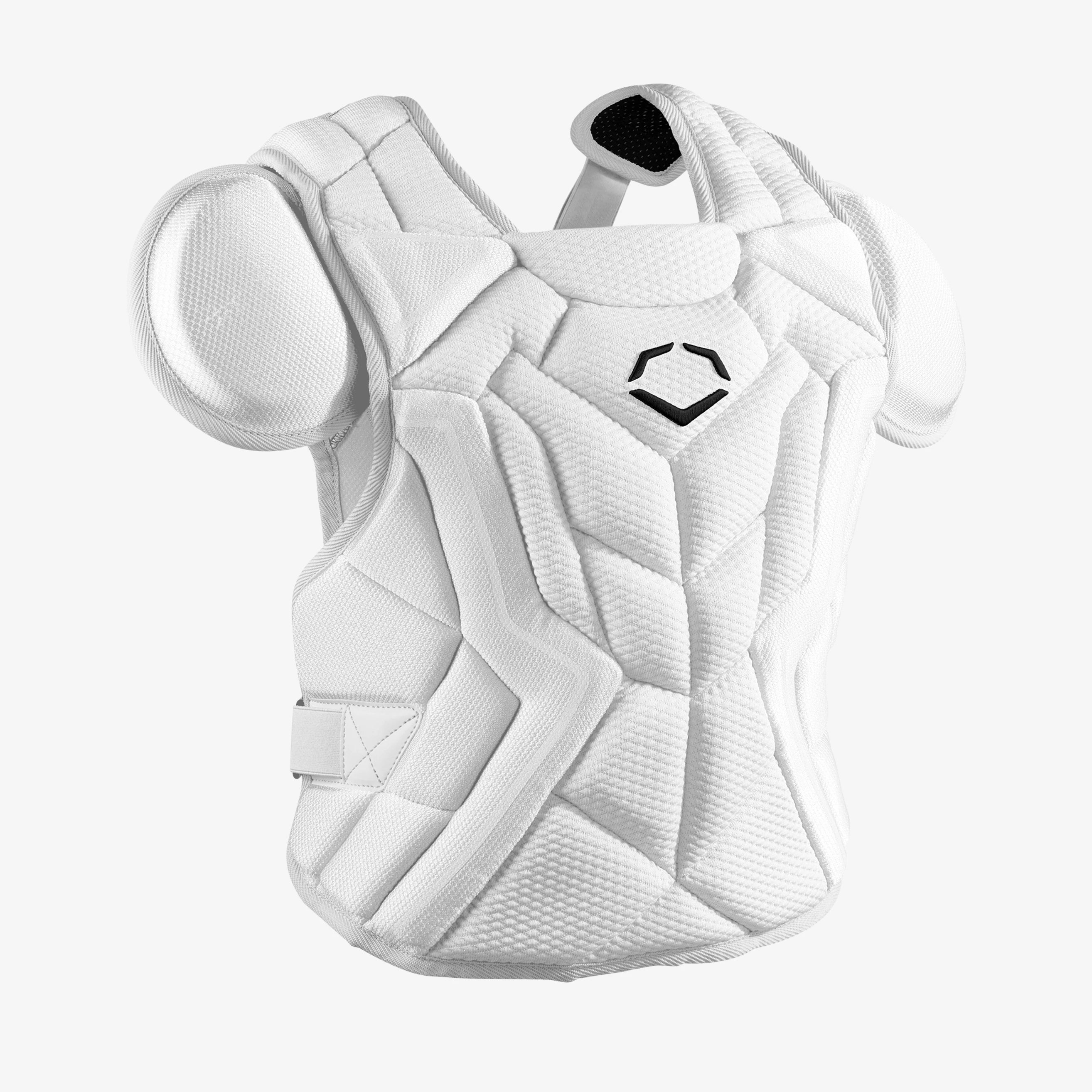 Pro-SRZ™ 2.0 Baseball Catcher’s Intermediate White Chest Protector: WB5762626INT