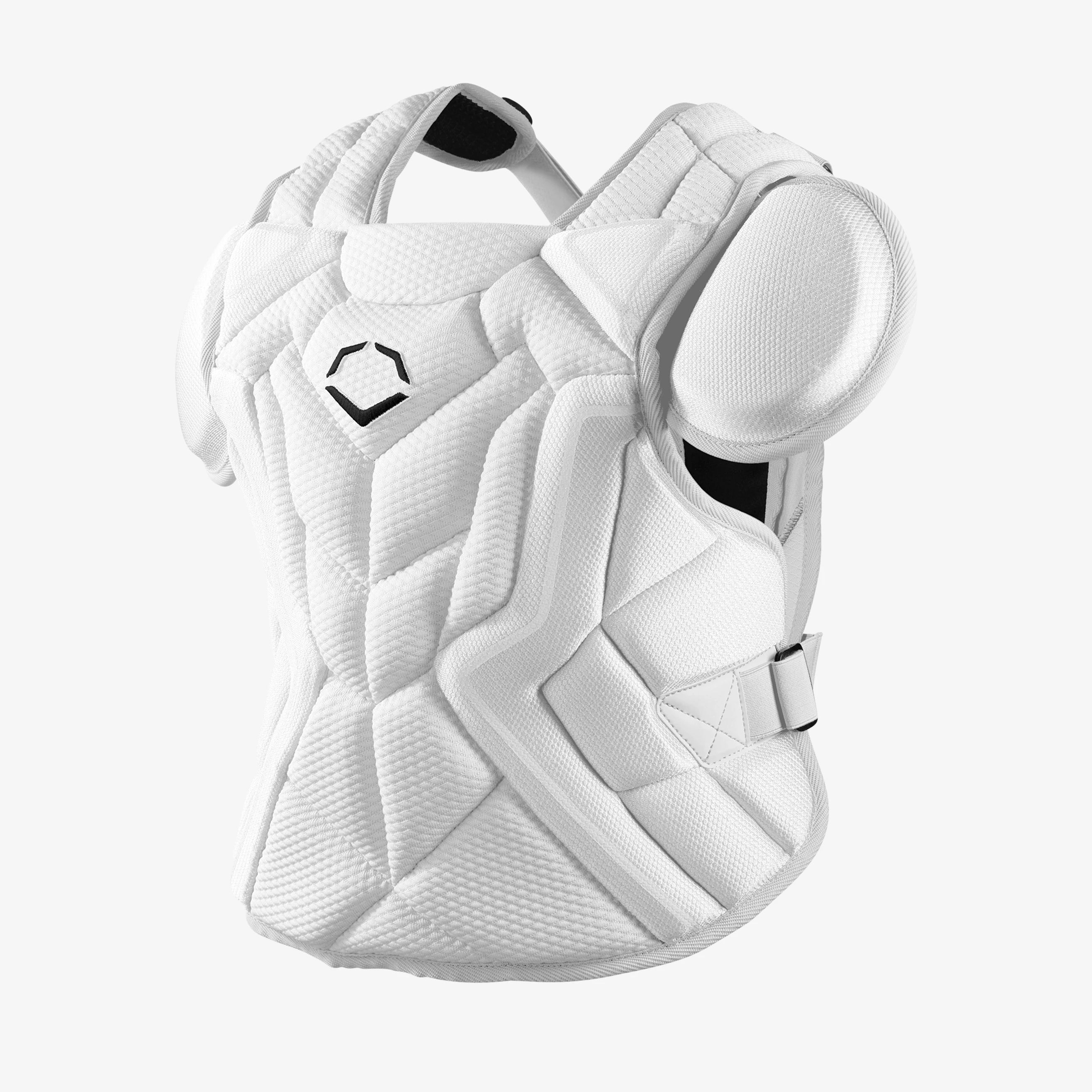 Pro-SRZ™ 2.0 Baseball Catcher’s Intermediate White Chest Protector: WB5762626INT